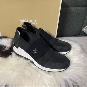 Black Micheal Kors Sneakers